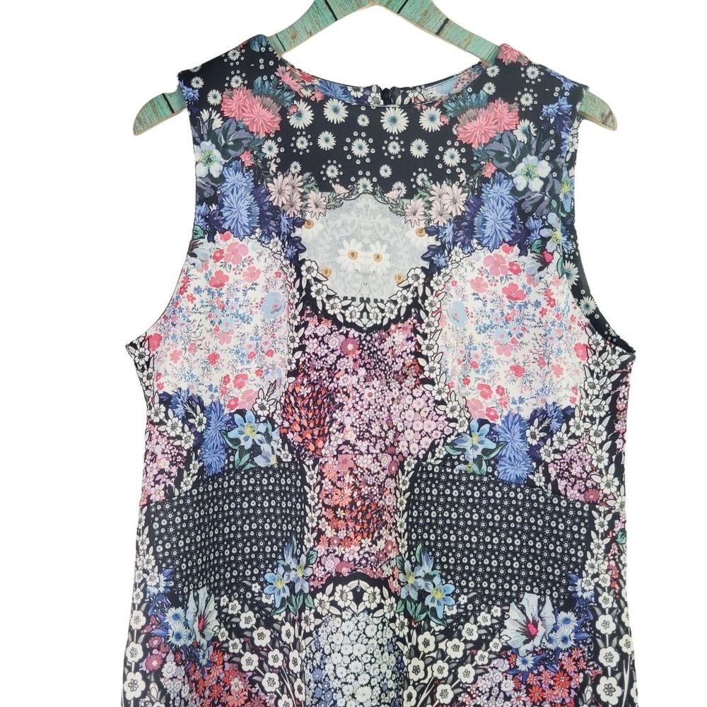 ASOS Floral Scuba Dress 04655209, Sz 14 - Picture 3 of 8